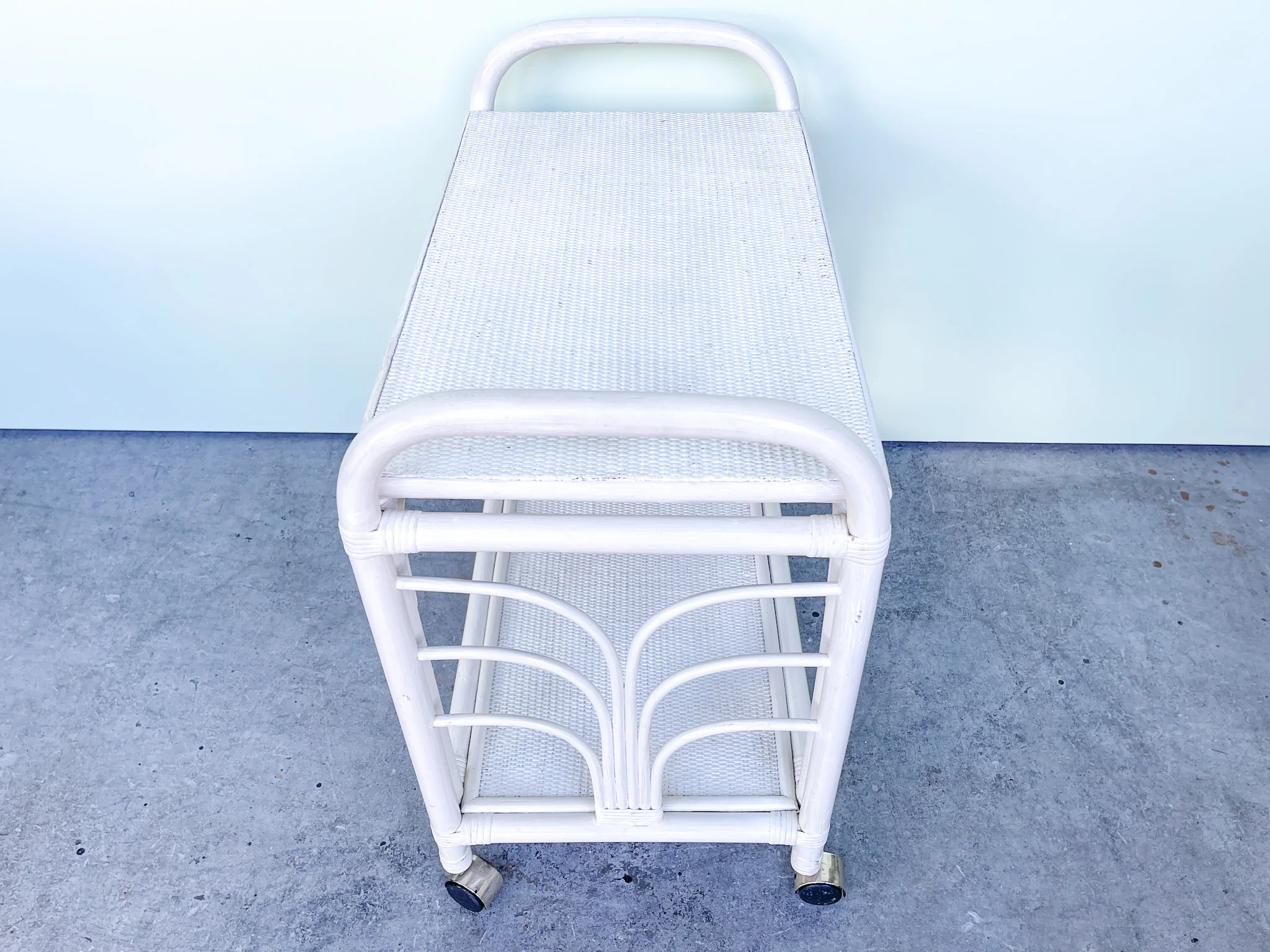 Islandy Rattan Bar Cart - Image 4