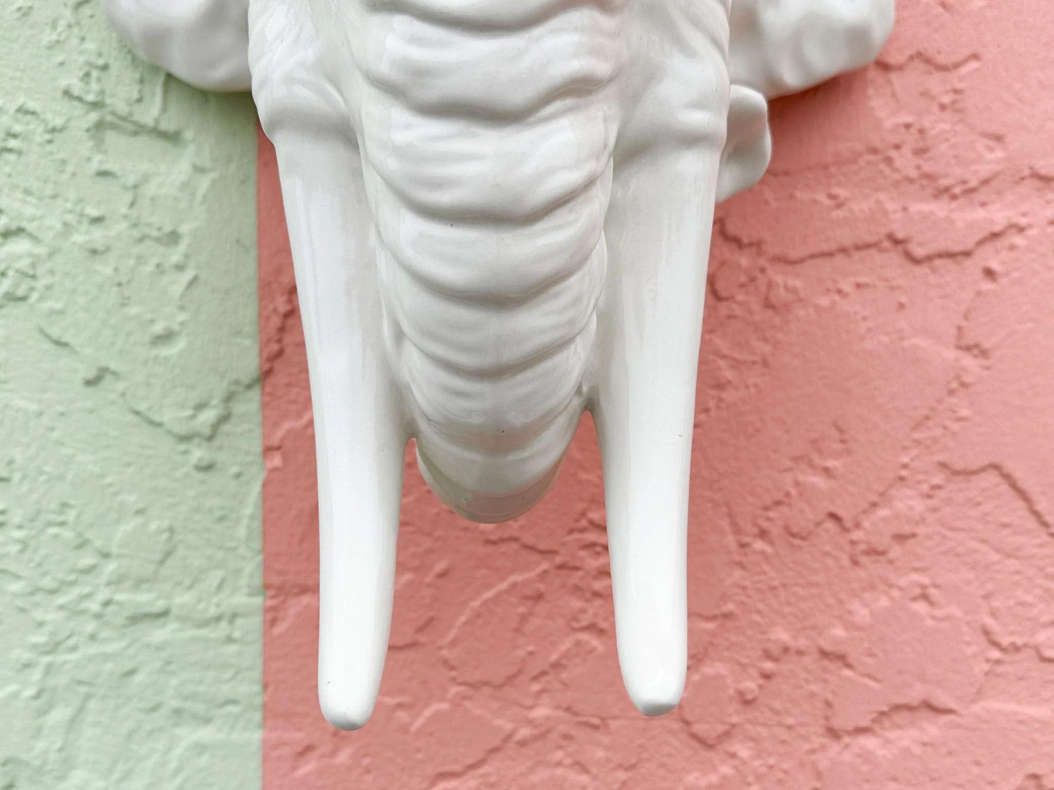 Kips Bay Italian Ceramic Elephant Shelf - Image 5