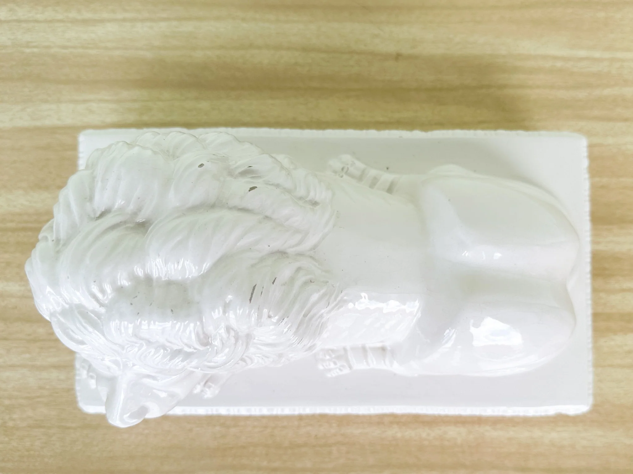 Italian Ceramic Lion Trinket Box - Image 4