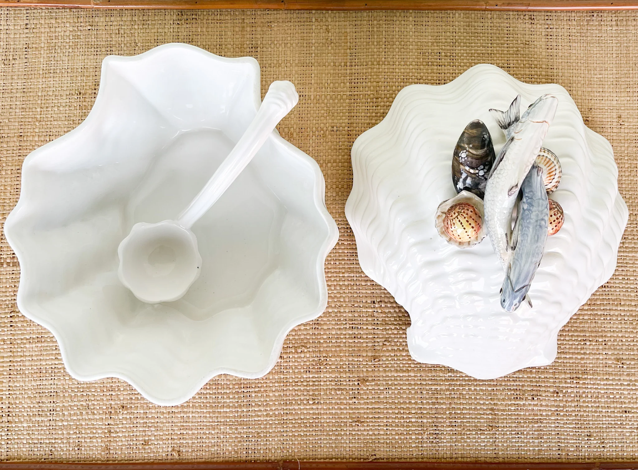 Italian Clam Shell Tureen - Image 4