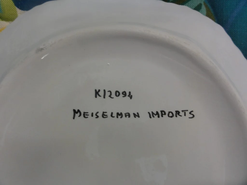 Italian Meiselman Imports Daisy Plates - Image 5