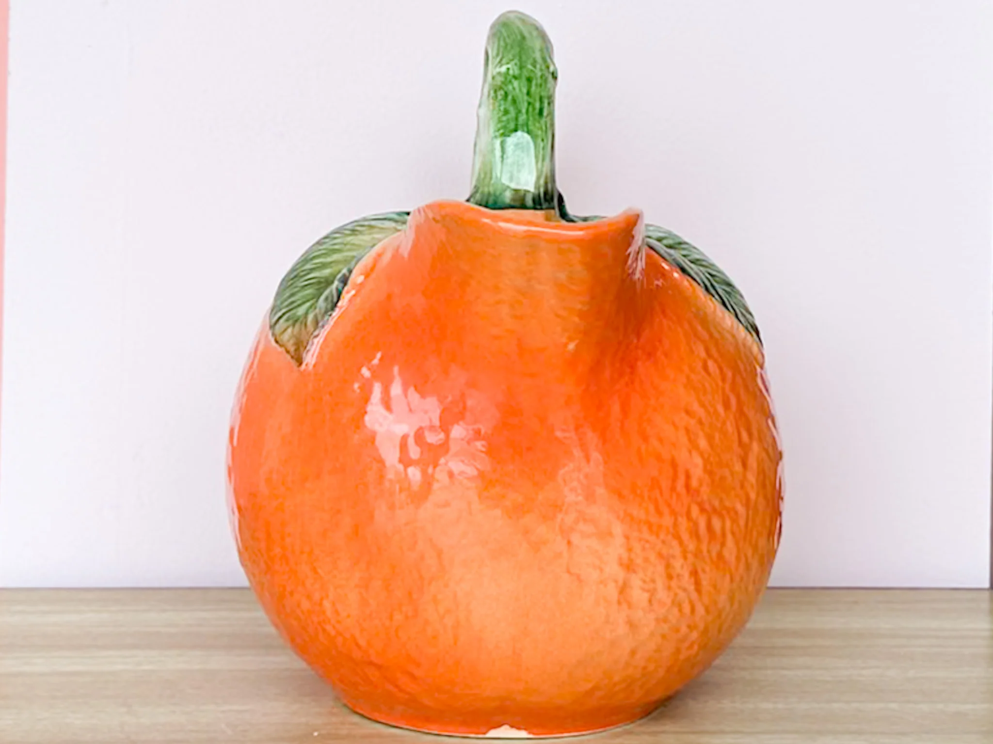 Italian Orange Pitcher - Image 5