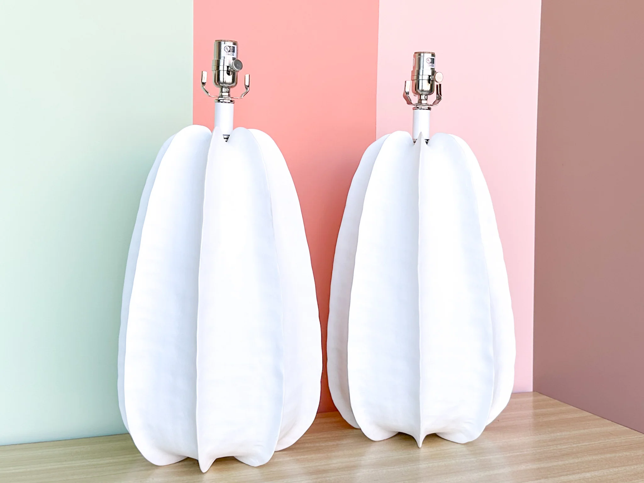 Kips Bay Show House Ceramic Lamps - Image 2