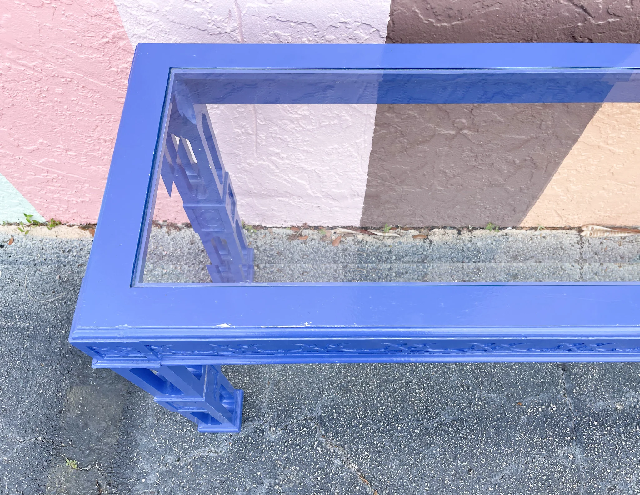 Kips Bay Show House Fretwork Console - Image 2