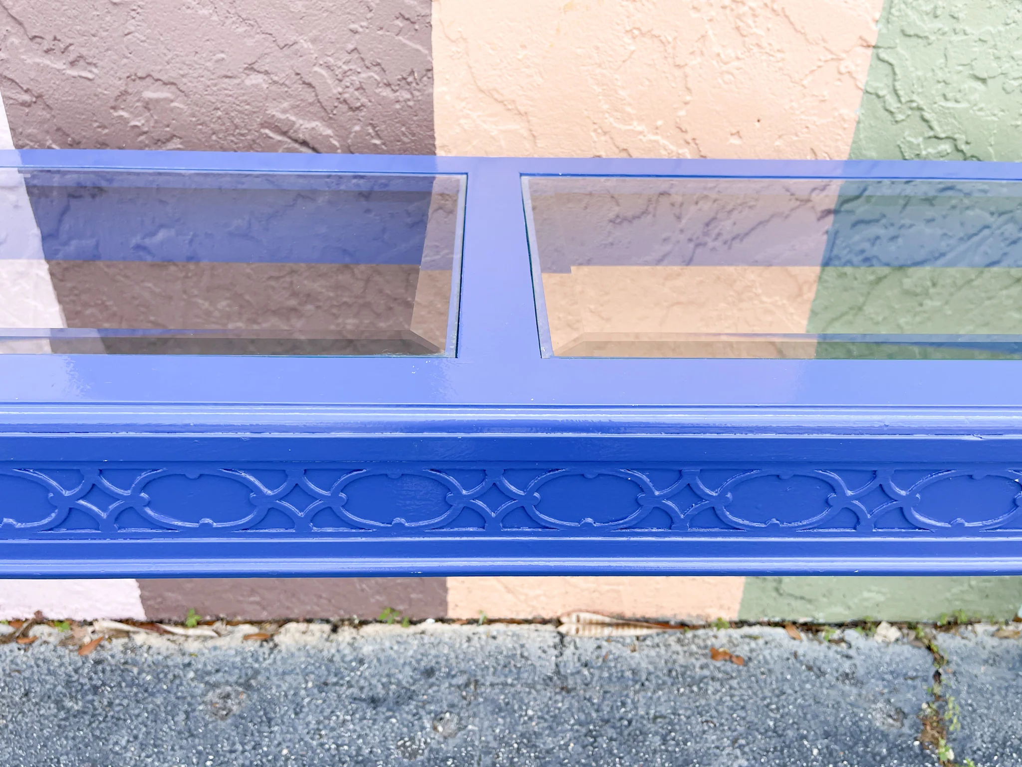 Kips Bay Show House Fretwork Console - Image 4
