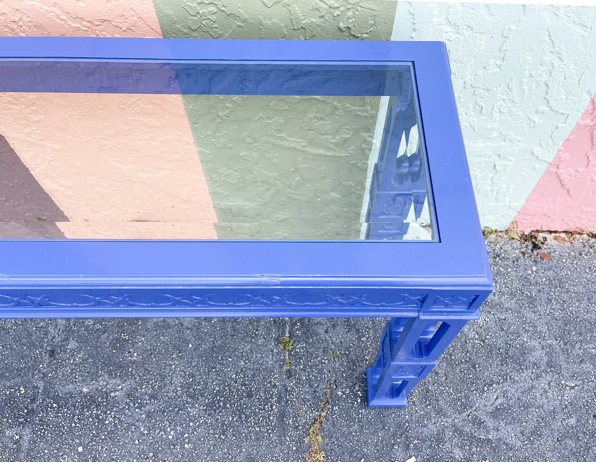 Kips Bay Show House Fretwork Console - Image 5