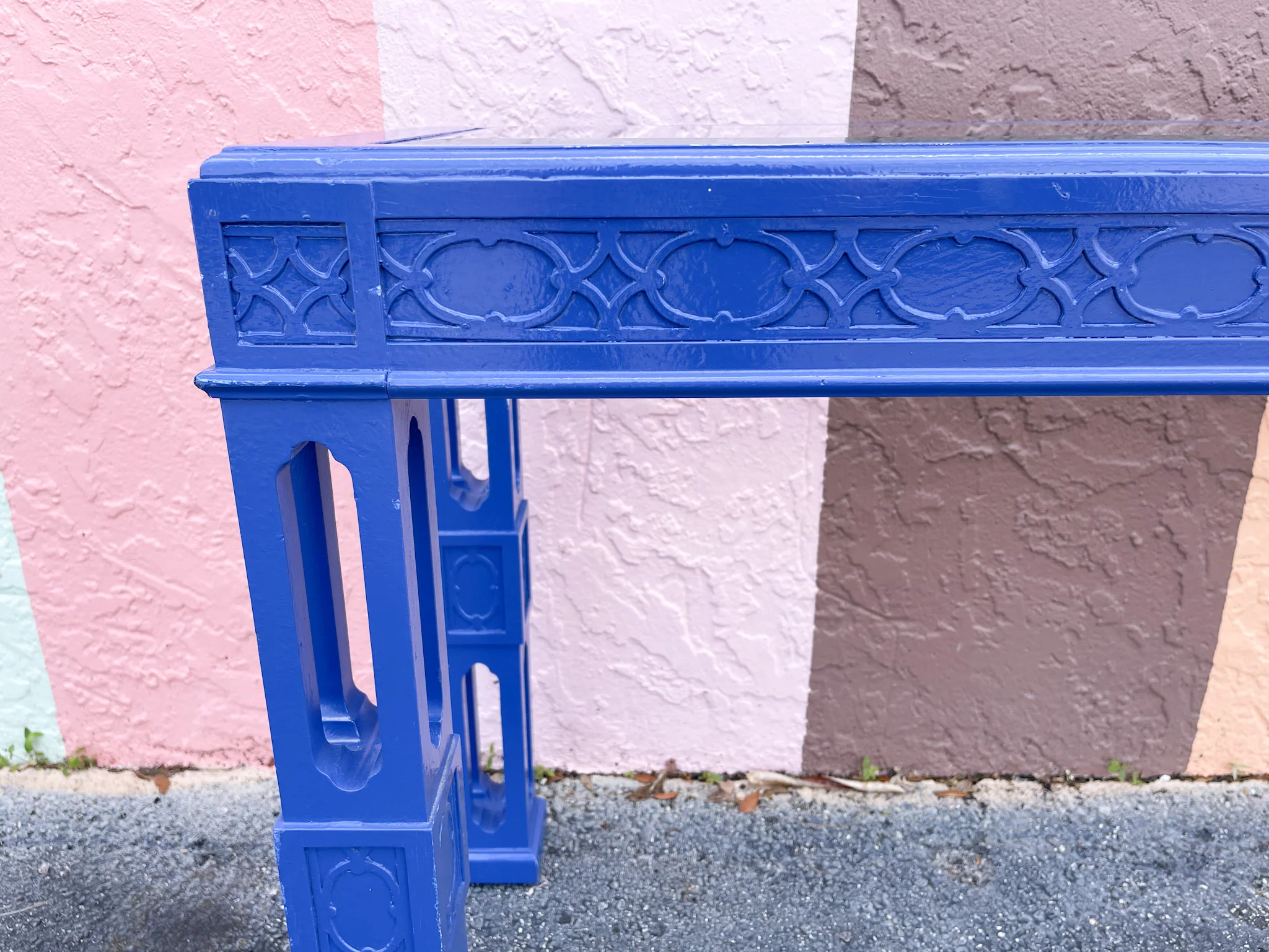 Kips Bay Show House Fretwork Console - Image 7
