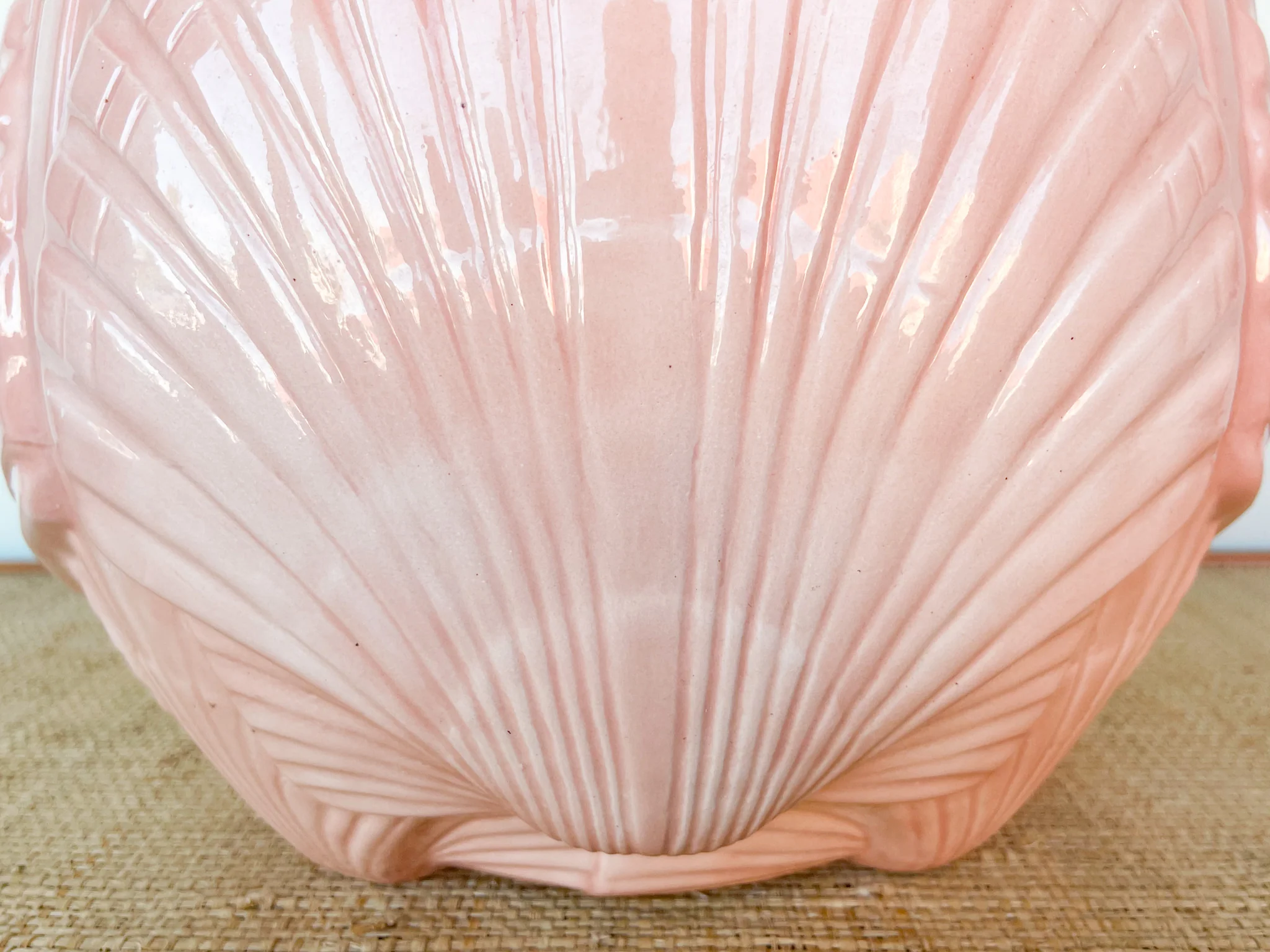 Large Blush Shell Cachepot - Image 4