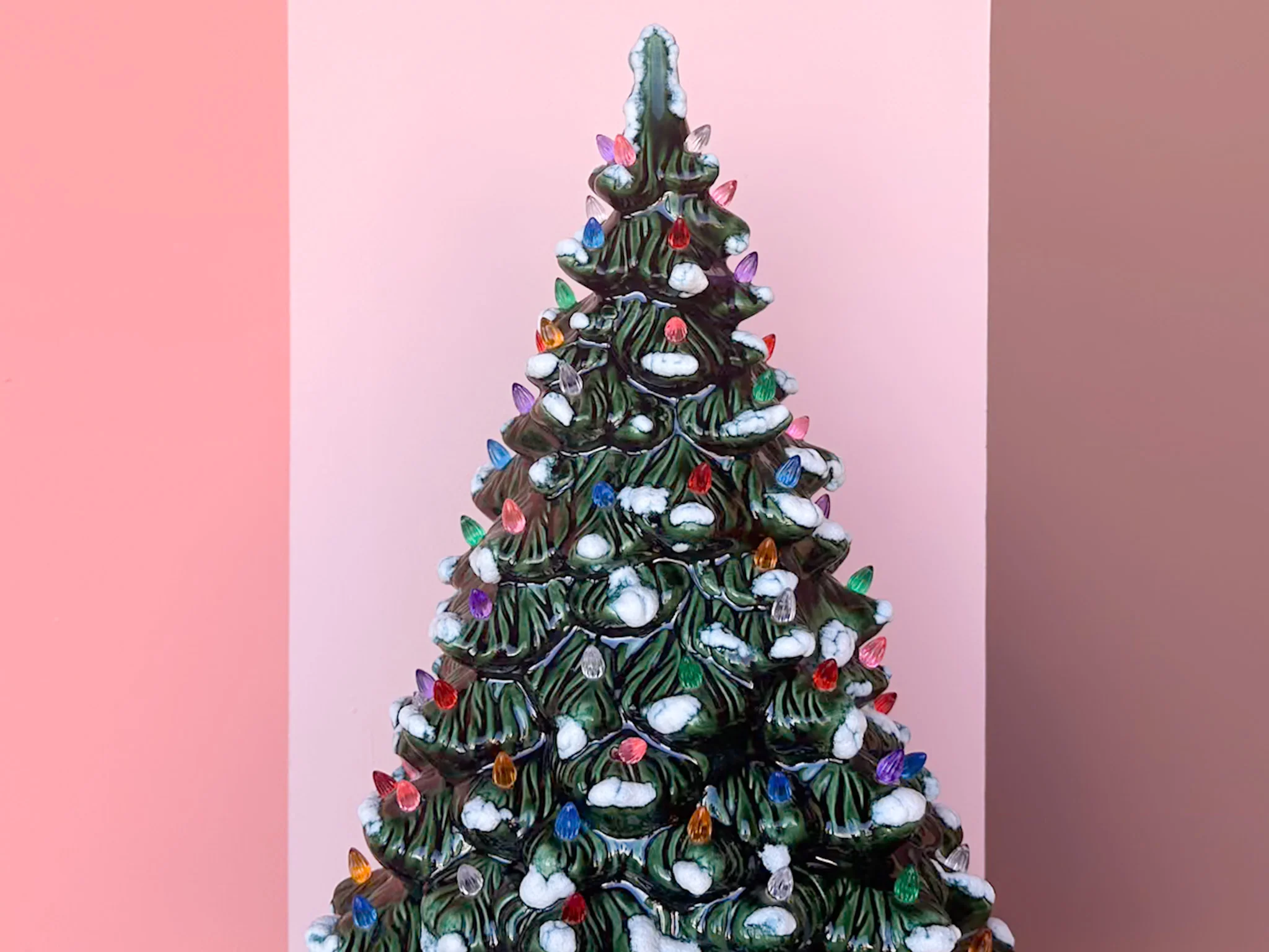 Large Ceramic Christmas Tree - Image 2