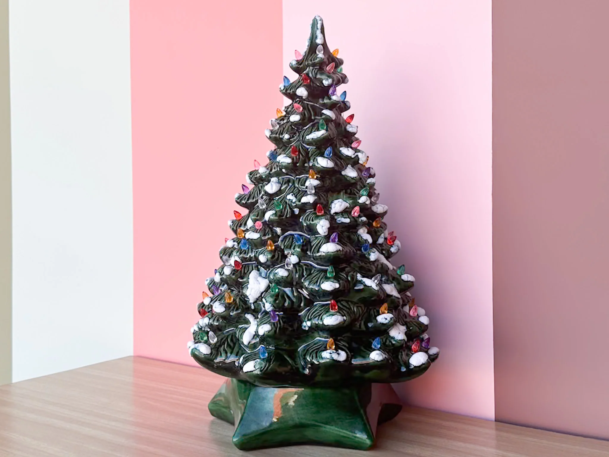 Large Ceramic Christmas Tree - Image 4