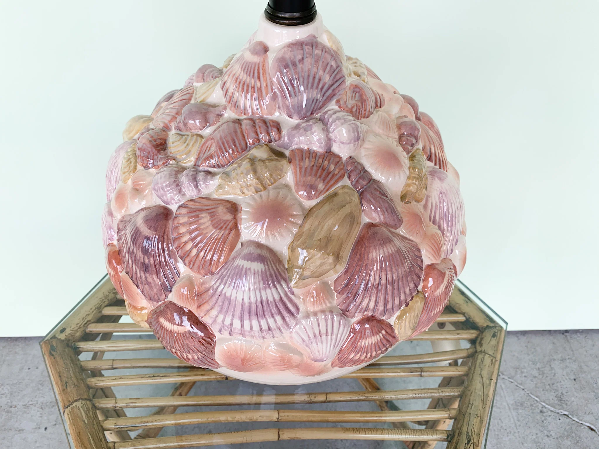 Large Coastal Shell Lamp - Image 2