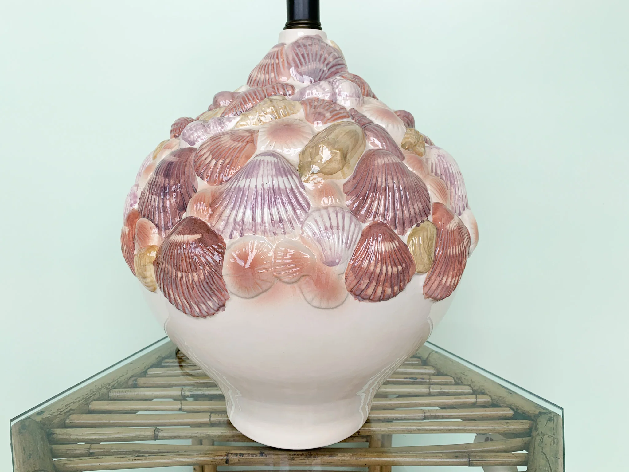 Large Coastal Shell Lamp - Image 3