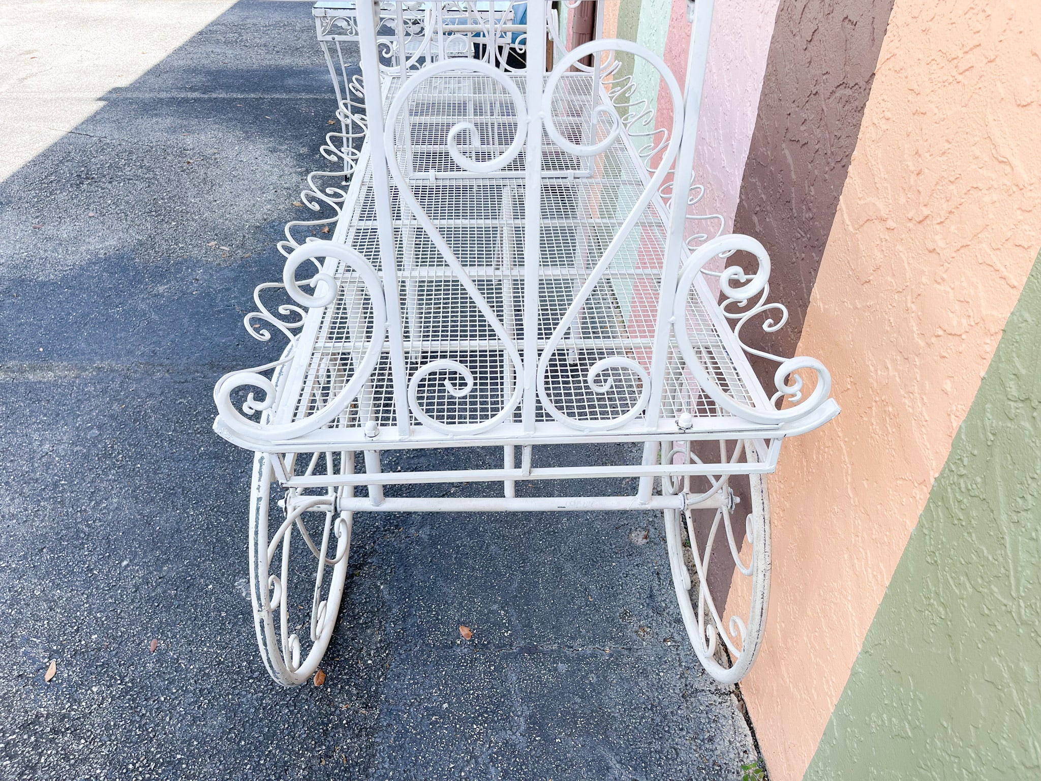 Large Island Whimsy Outdoor Cart - Image 6