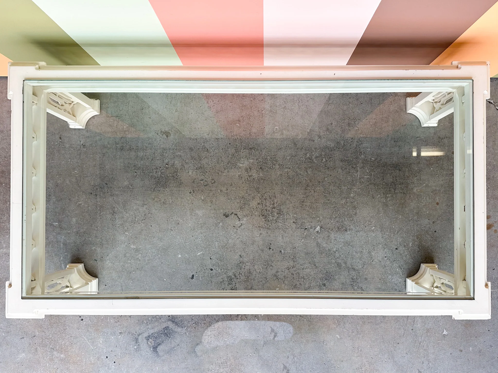 Large Regency Fretwork Coffee Table - Image 5