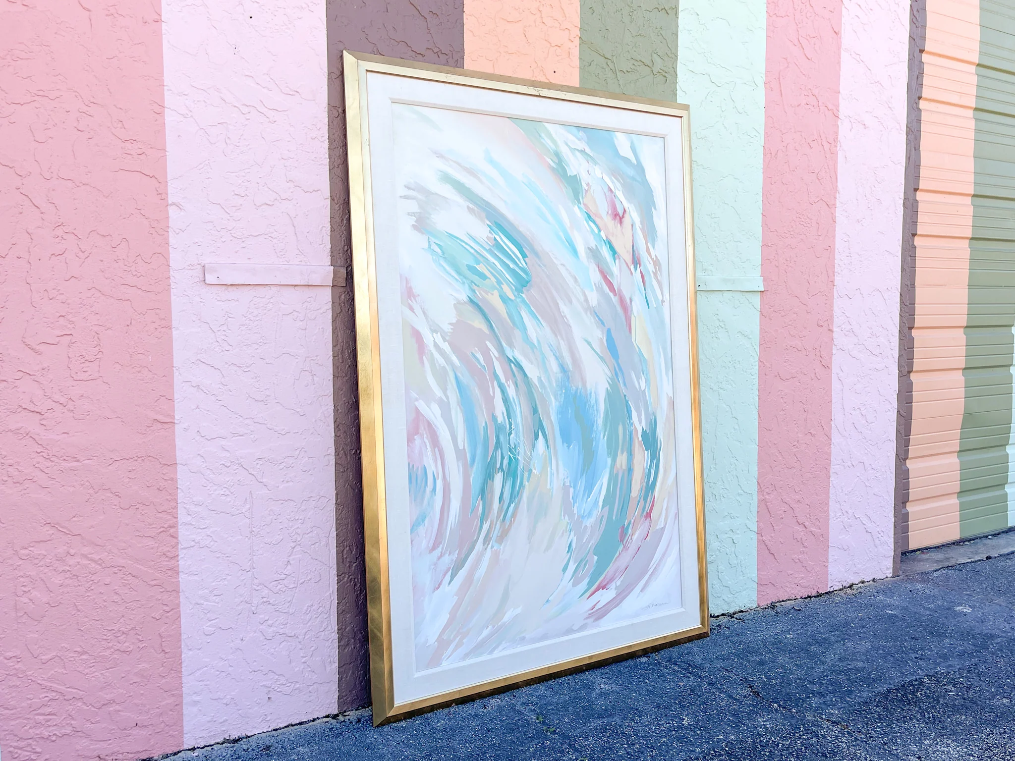 Large Scale Coastal Cool Signed Art - Image 10