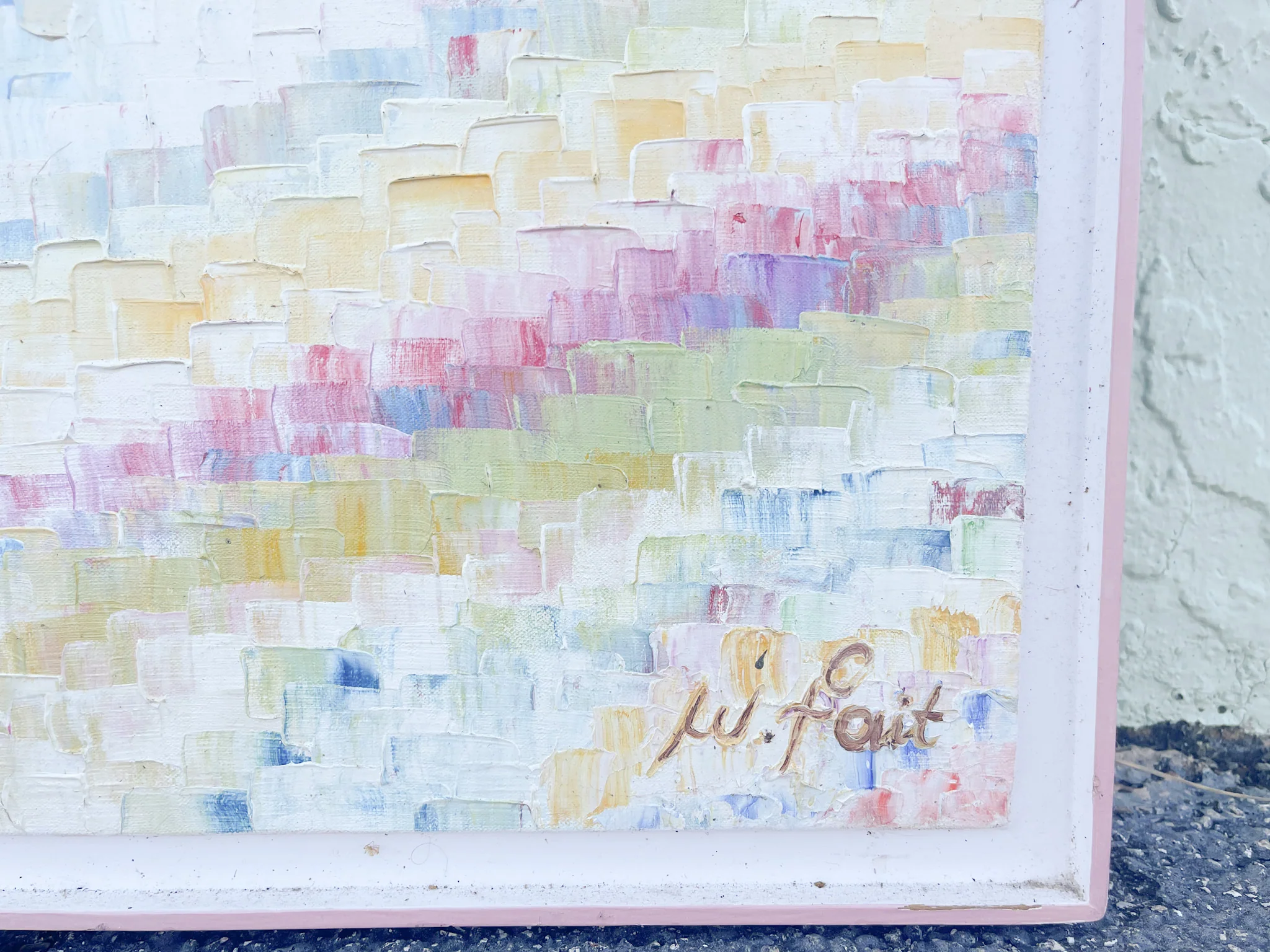 Large Scale Colorful Confetti Original Art - Image 11