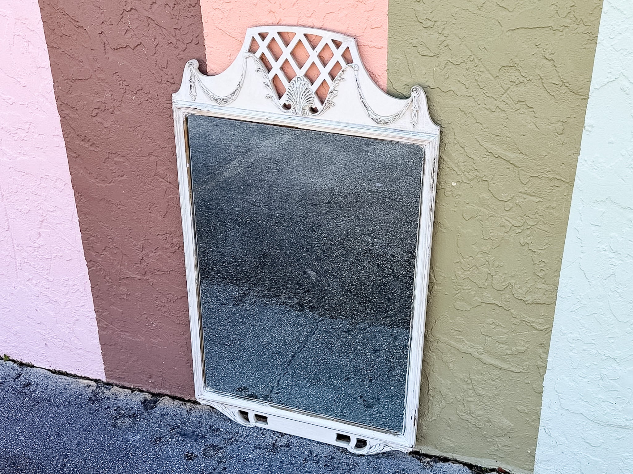 Lattice and Shell Motif Mirror - Image 2