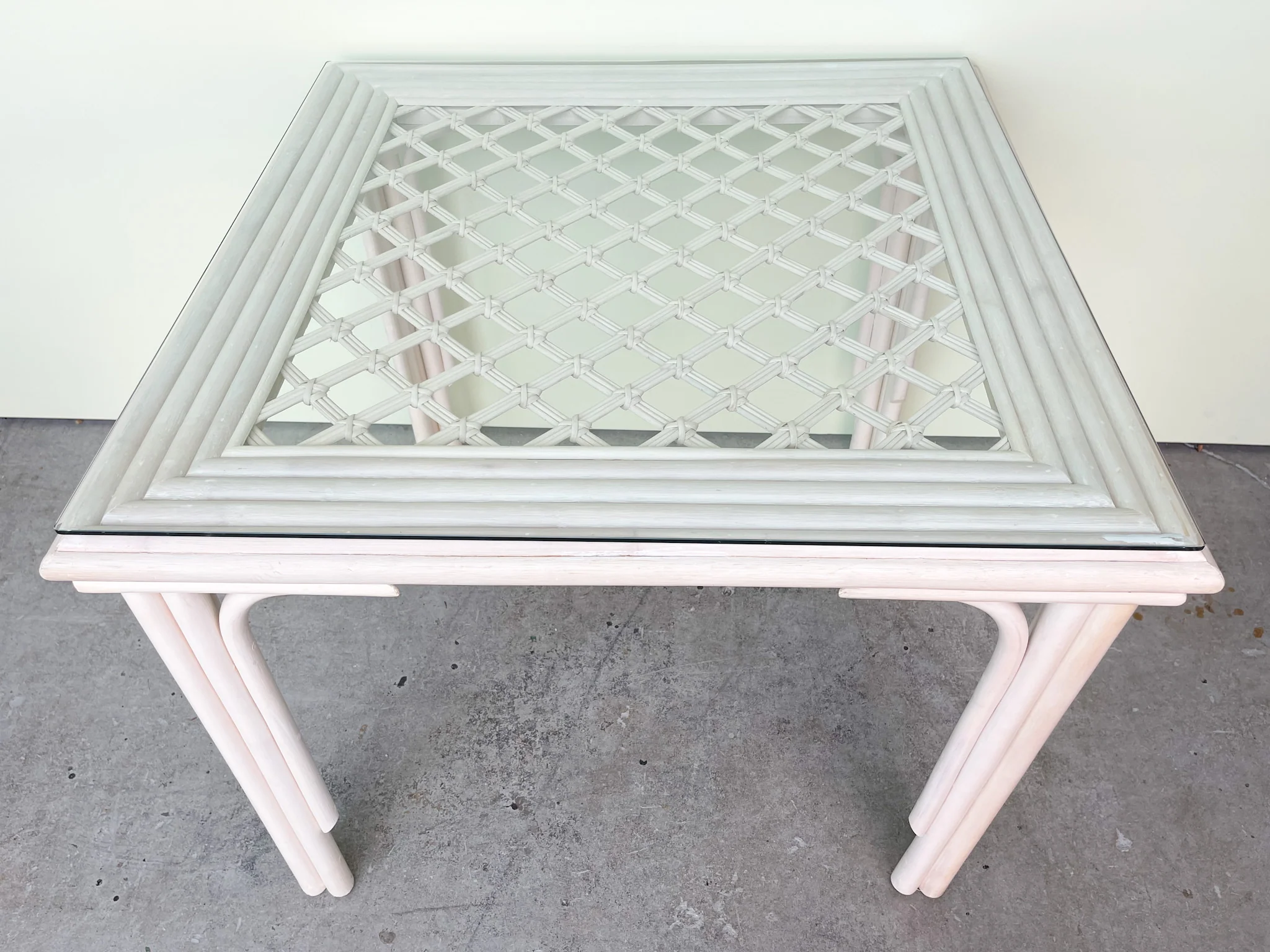 Lattice Love Rattan Dining Set - Image 6