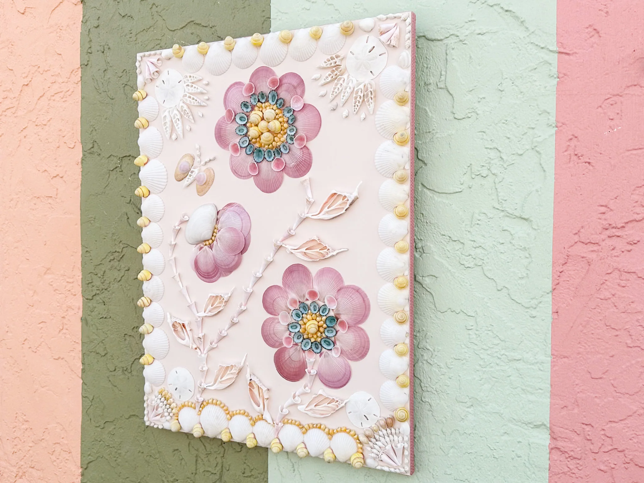 Lavender Flowers Shell Panel - Image 2