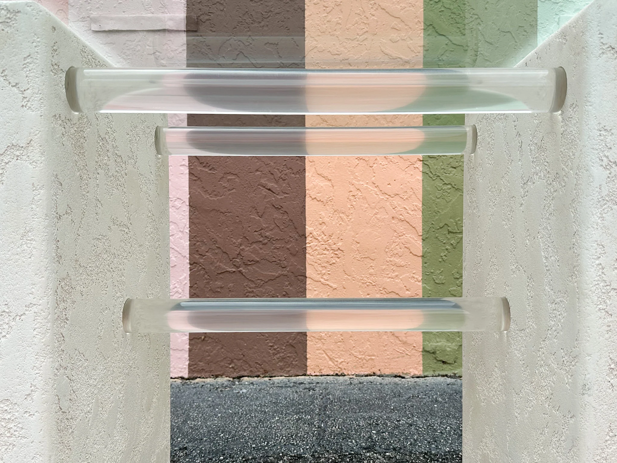 Lucite and Stone Dining Table - Image 12