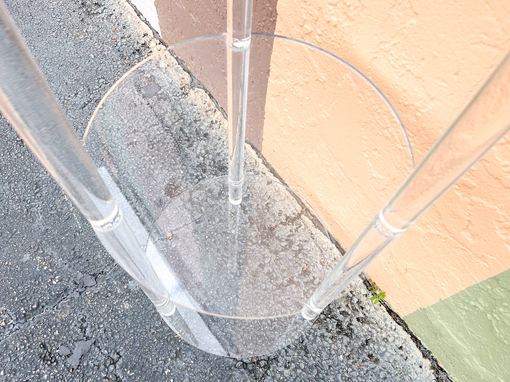 Lucite Plant Stand - Image 4