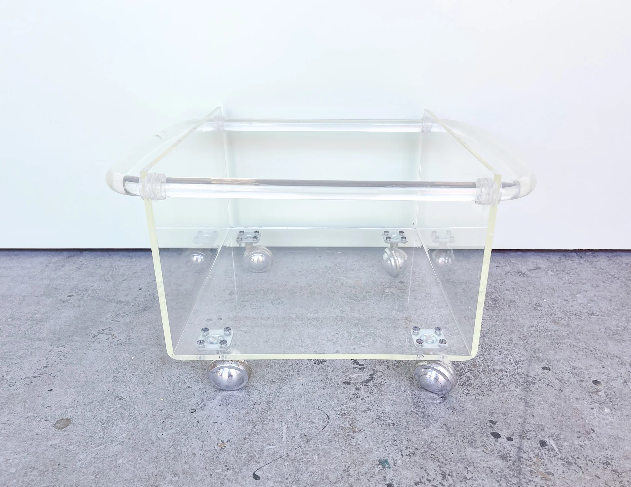 Lucite Record Cart - Image 2