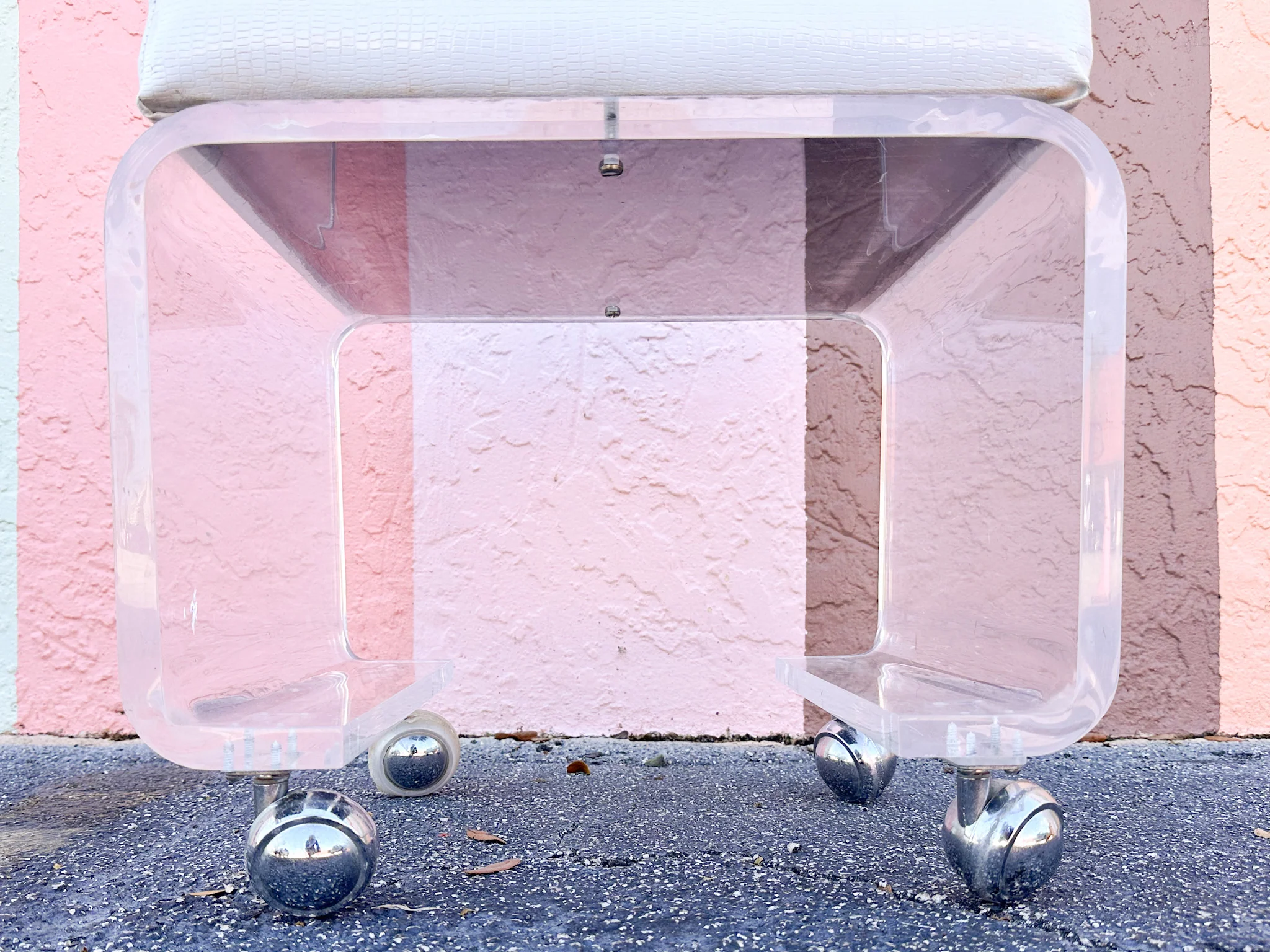 Lucite Stool - Image 7