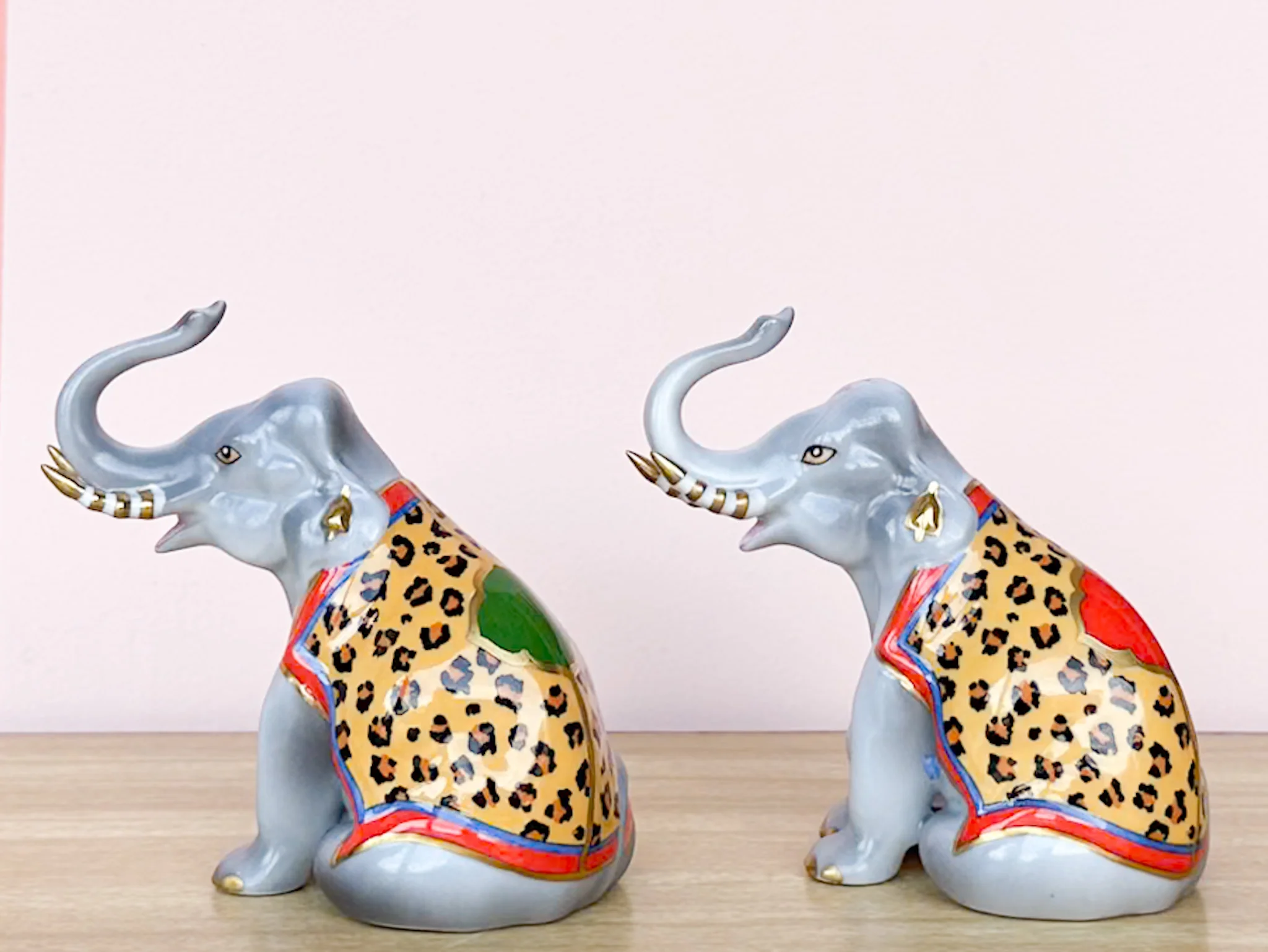 Lynn Chase Elephant Salt and Pepper Shakers - Image 3