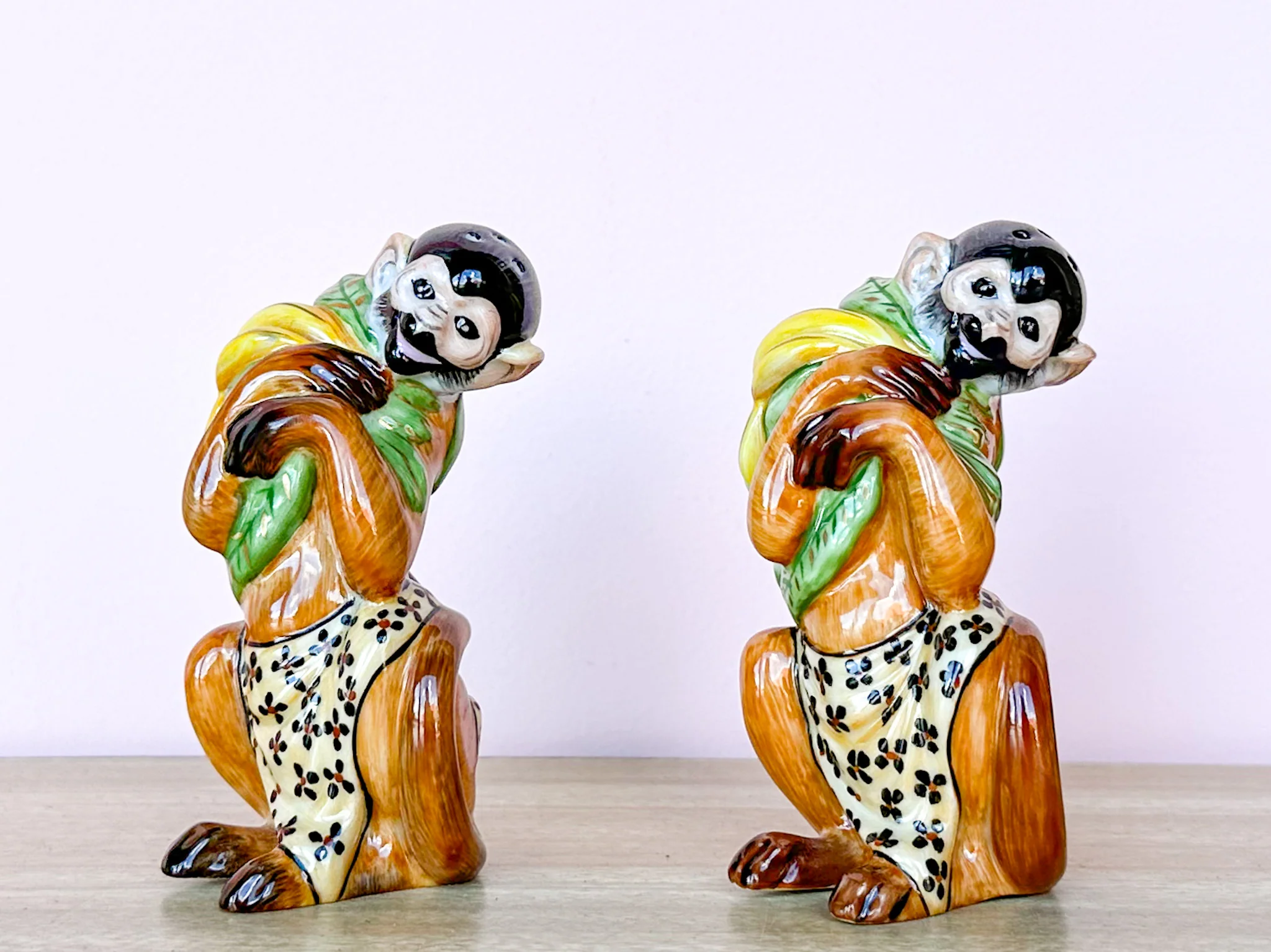 Lynn Chase Monkey Salt and Pepper Set