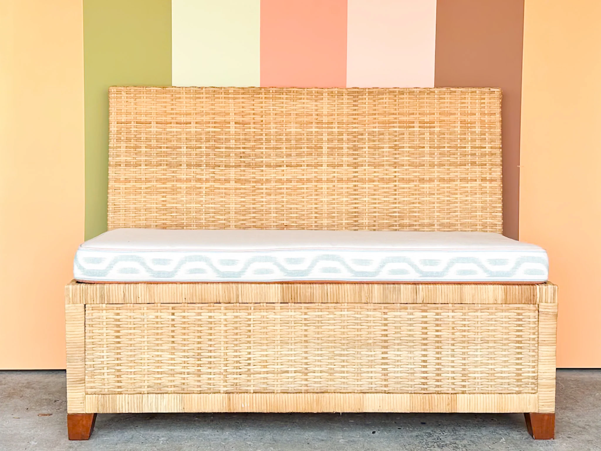 Mainly Baskets Wicker Banquette - Image 7