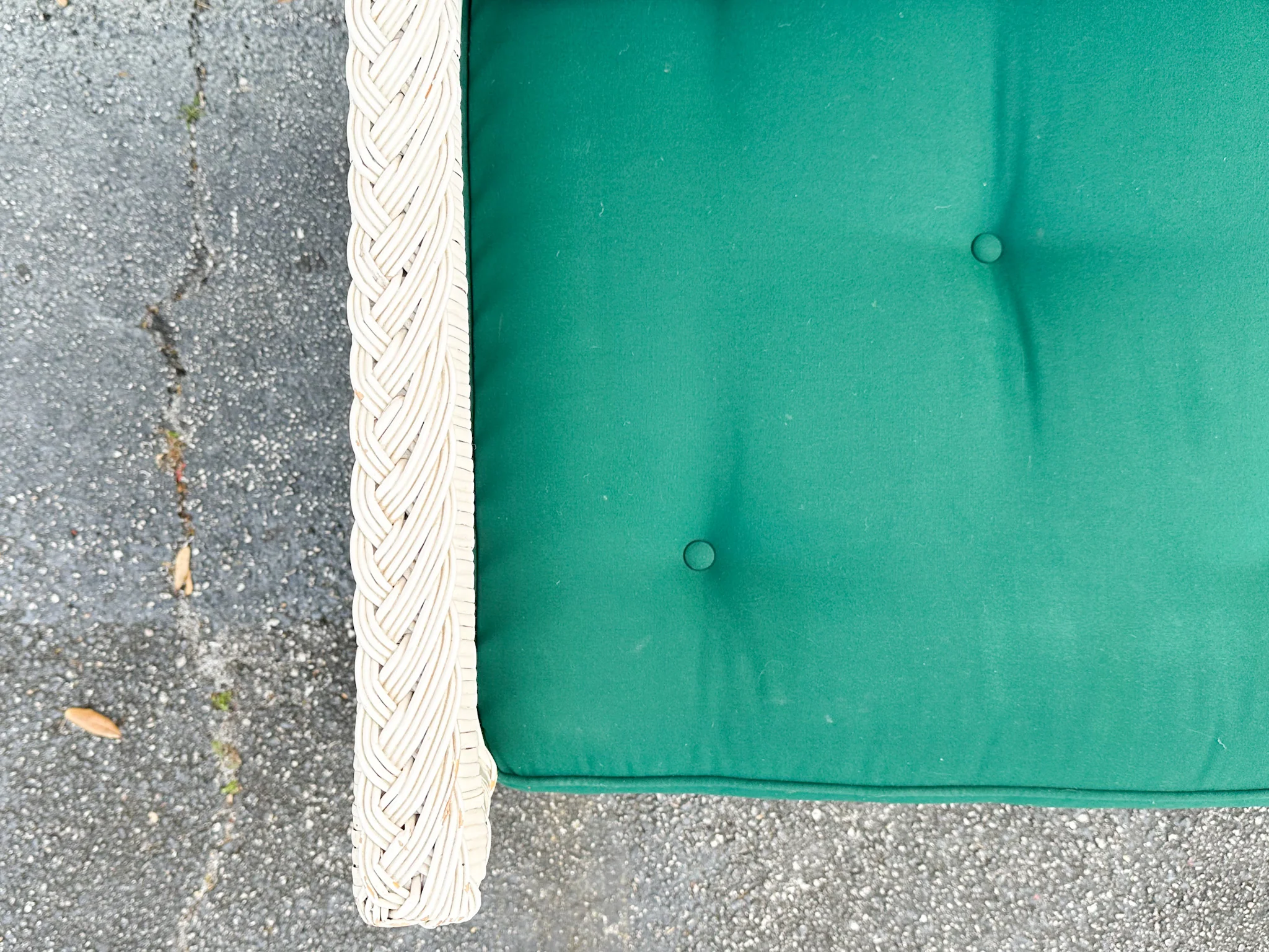 McGuire Braided Rattan Sofa - Image 18