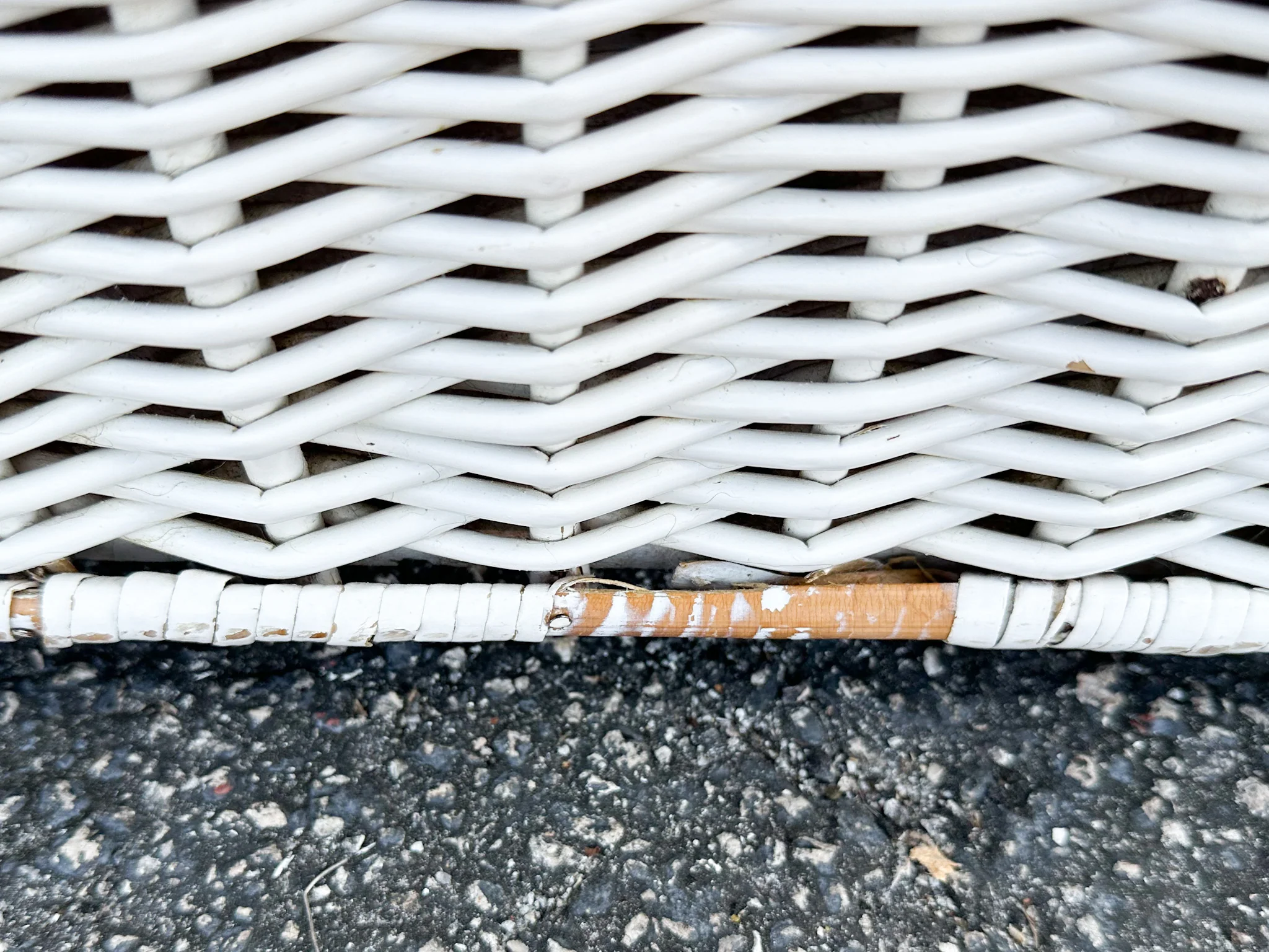 McGuire Braided Rattan Sofa - Image 19