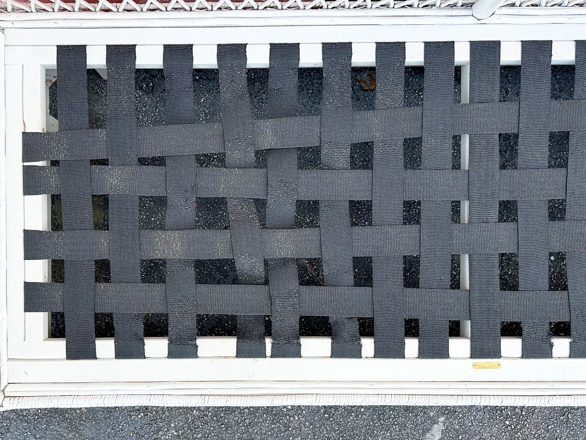 McGuire Braided Rattan Sofa - Image 8