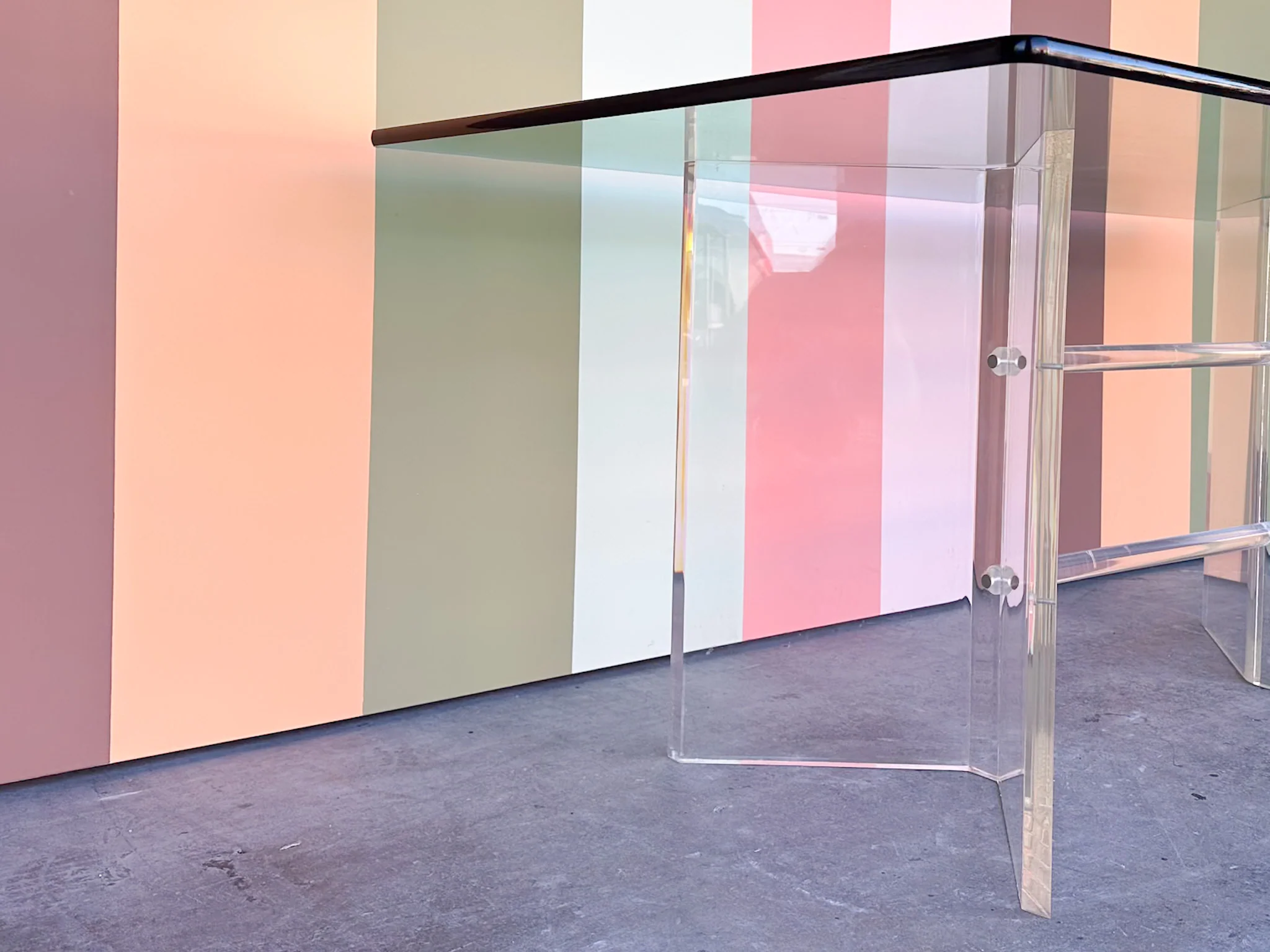 MCM Lucite Dining Table - Image 6