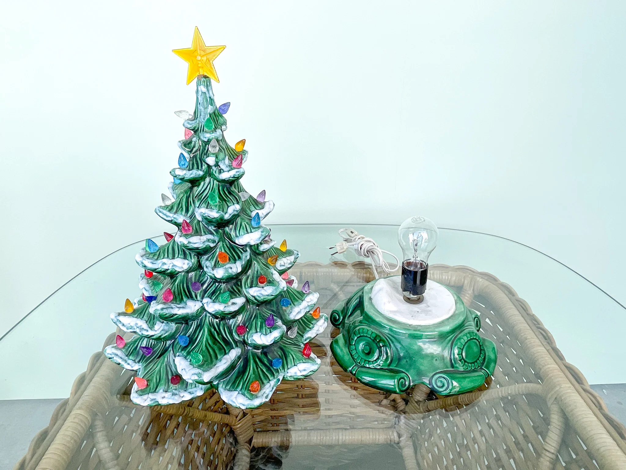 Medium Ceramic Christmas Tree - Image 3