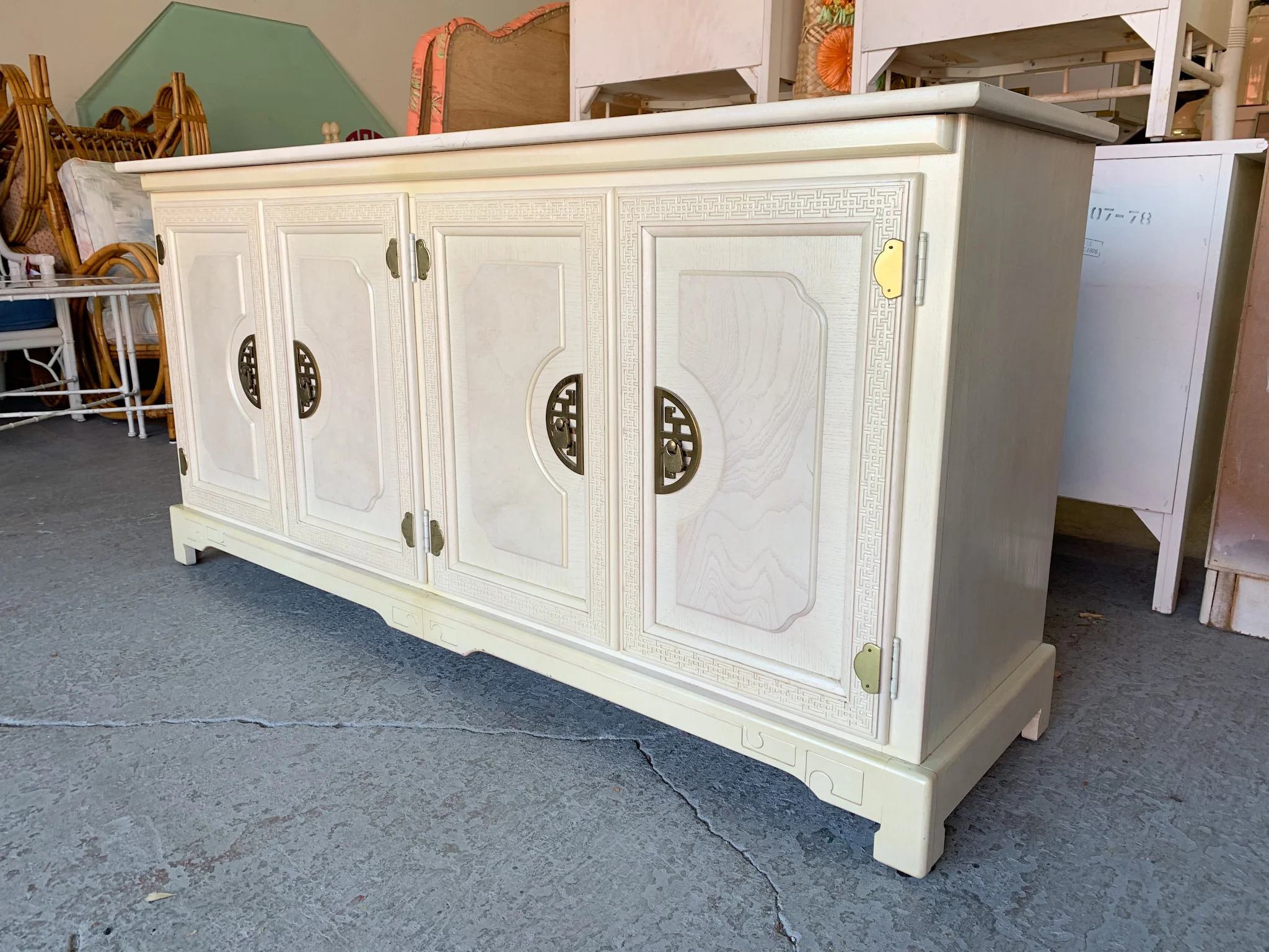 Ming Style Credenza - Image 2