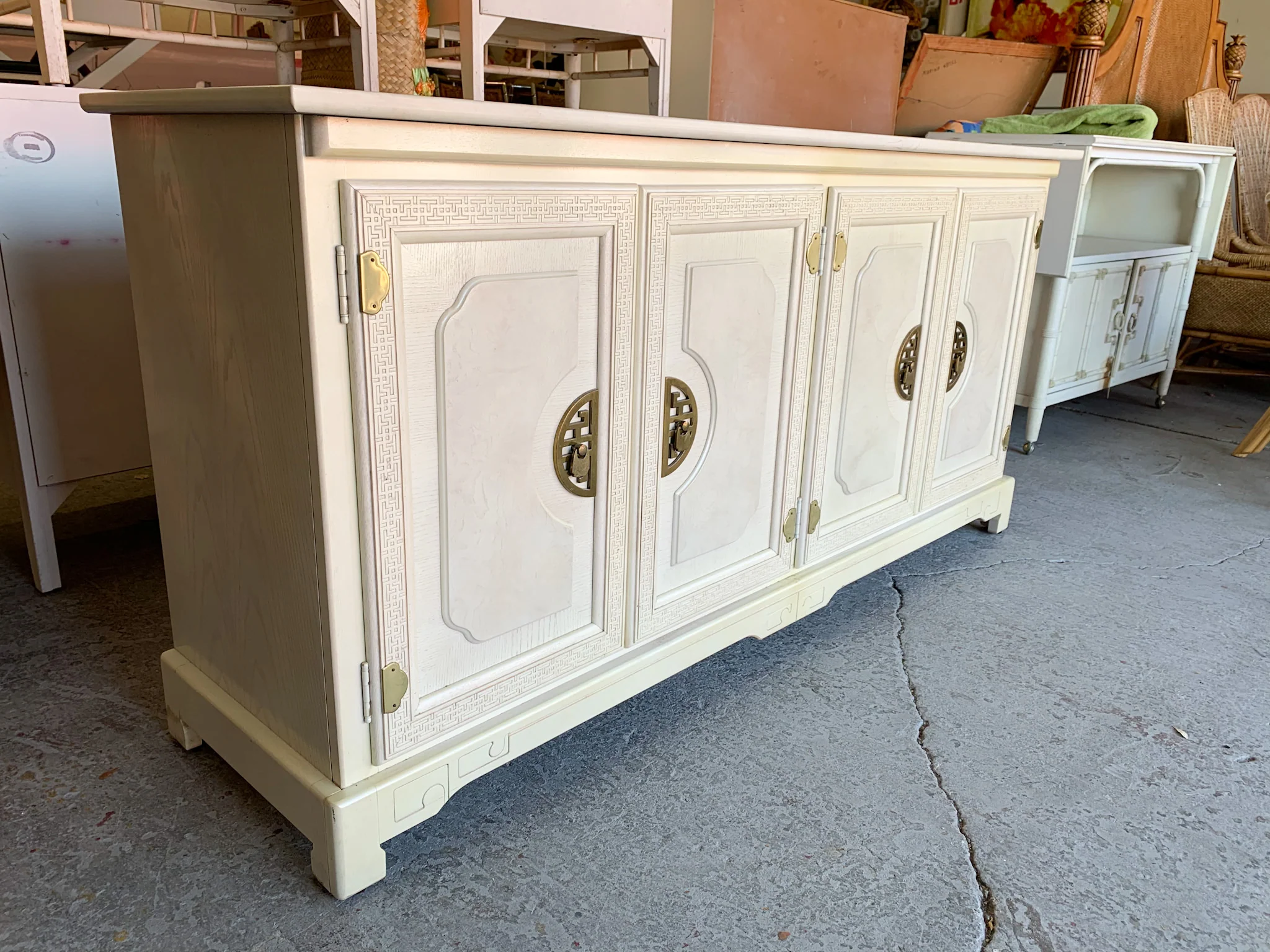 Ming Style Credenza - Image 4