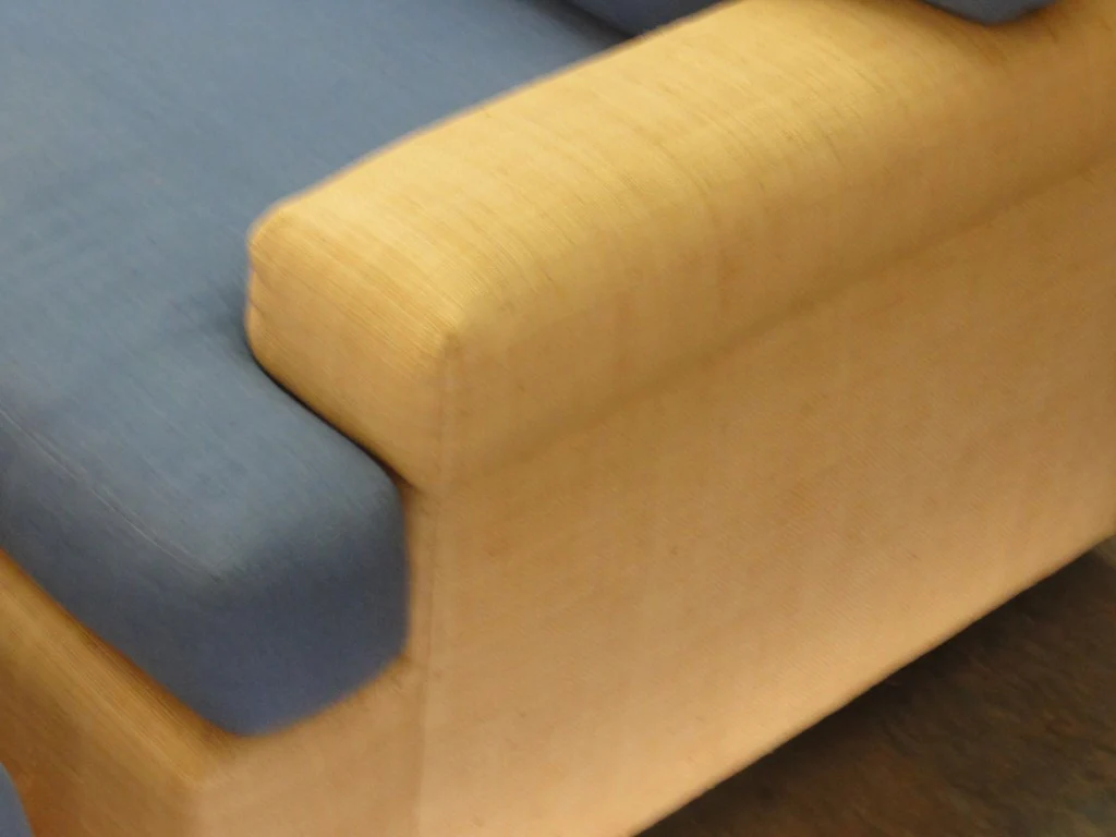 Modern Island Style Seagrass Chair & Ottoman - Image 7