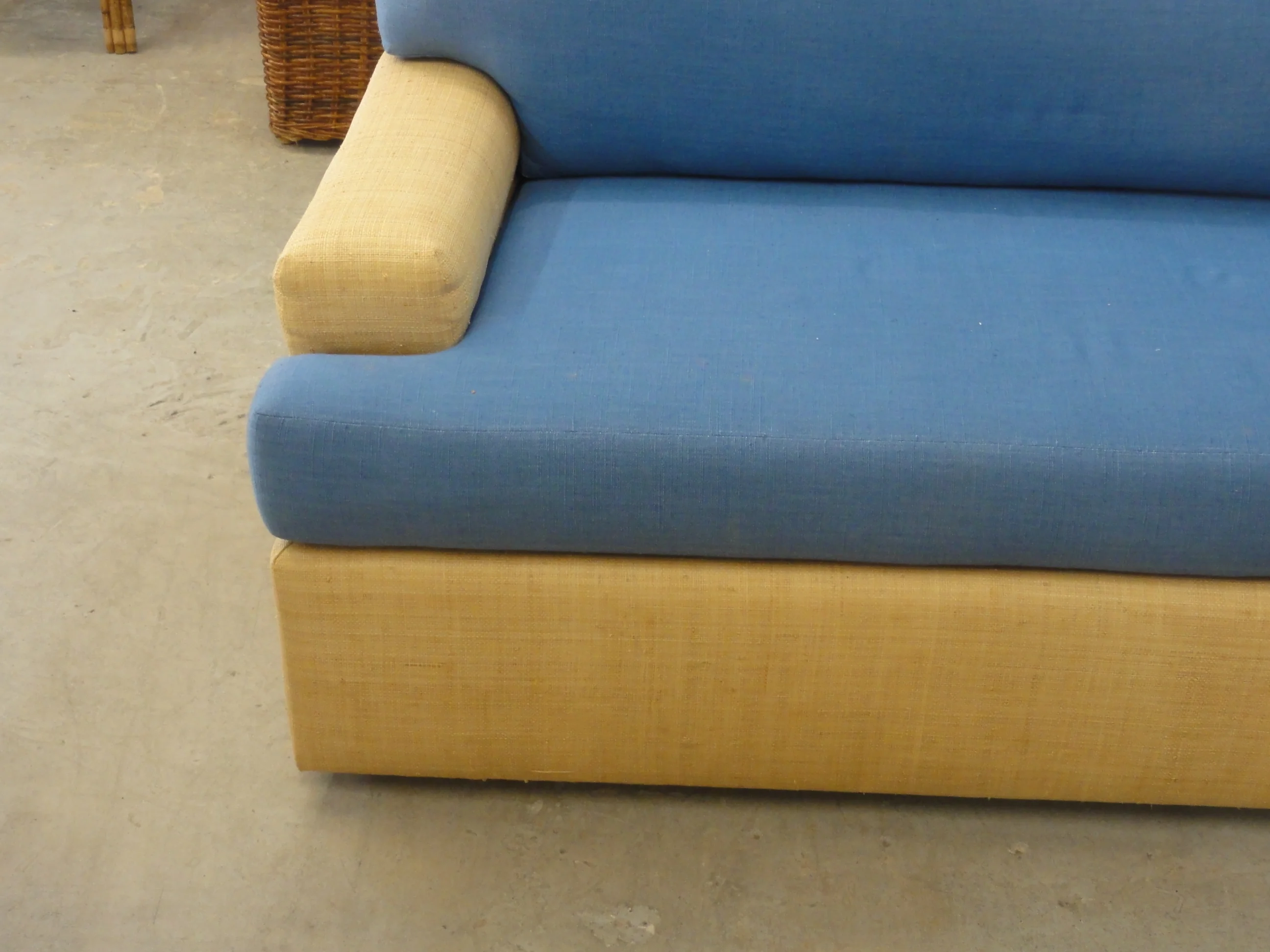 Modern Island Style Seagrass Sofa - Image 6