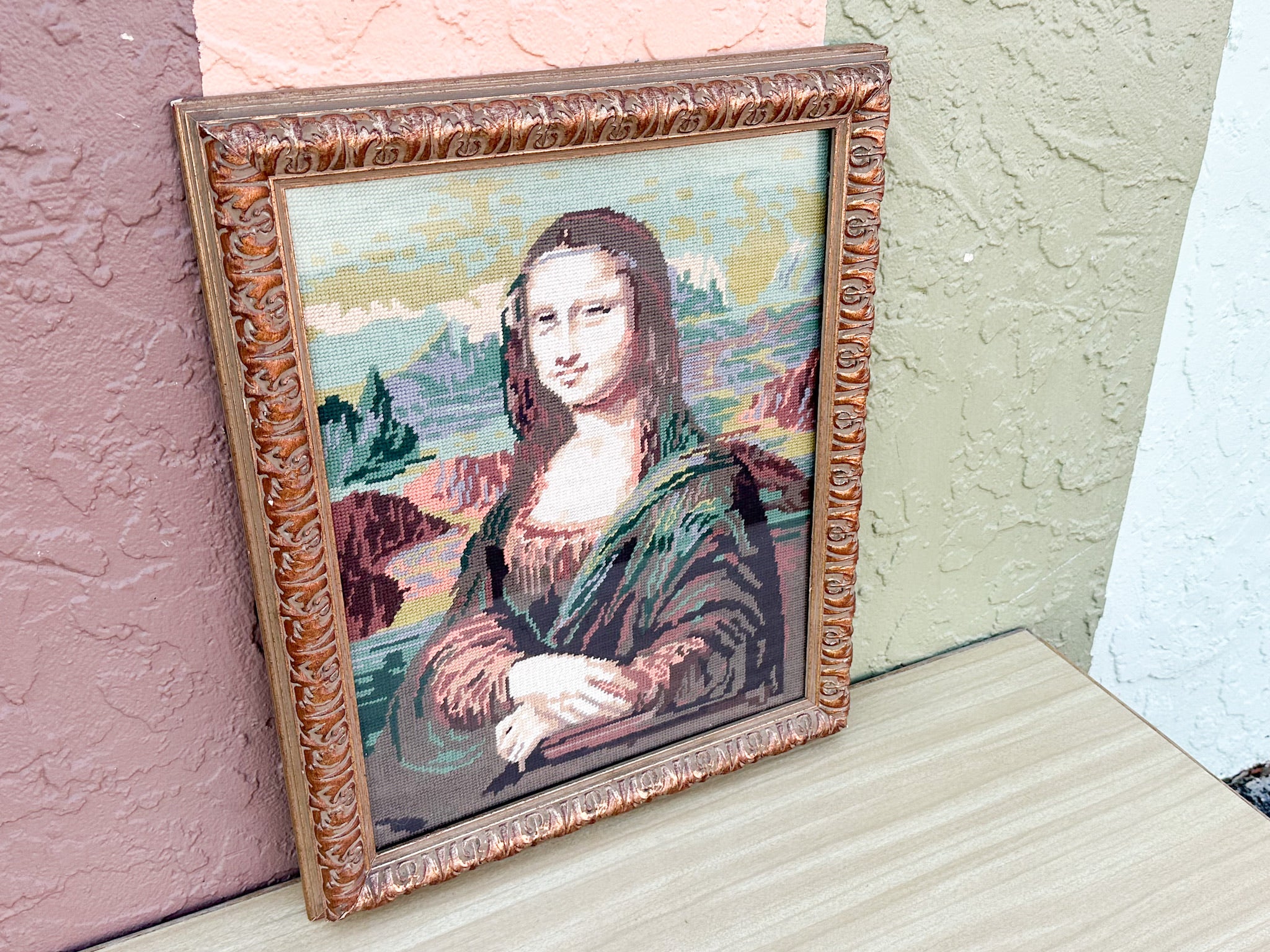 Mona Lisa Needlepoint - Image 8