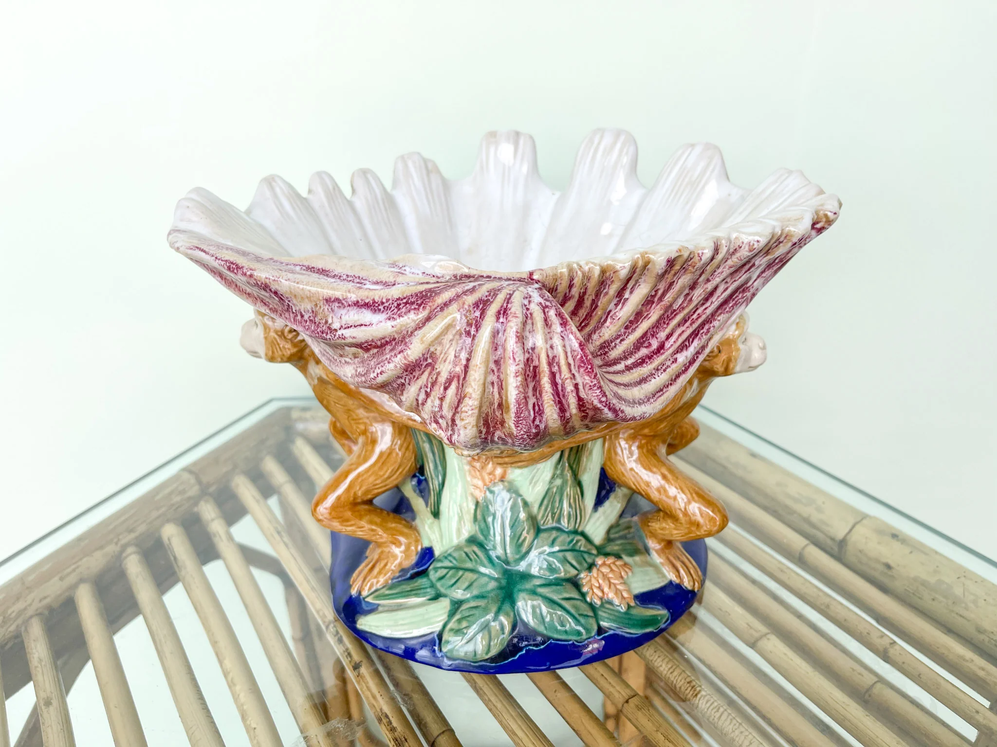 Monkey and Shell Cachepot - Image 3
