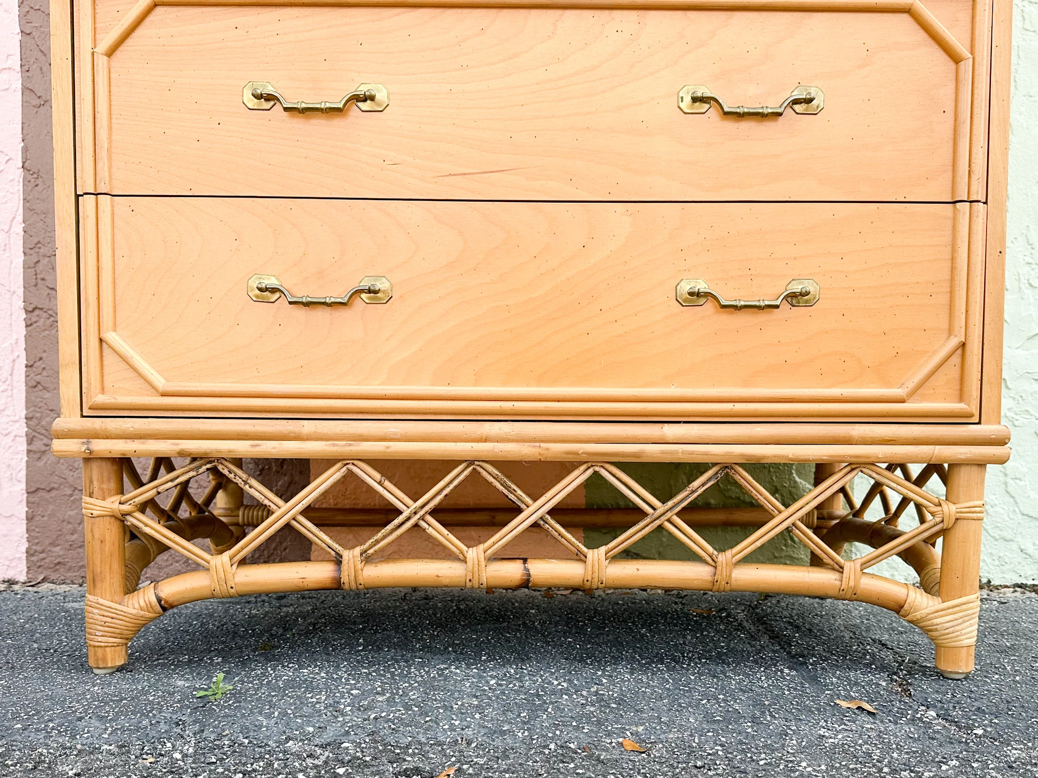 Natural Ficks Reed Rattan Tall Chest - Image 6