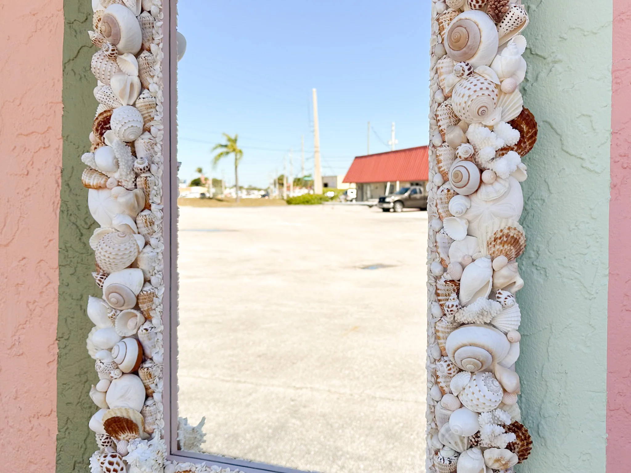 Naturally Beautiful Shell Mirror - Image 7