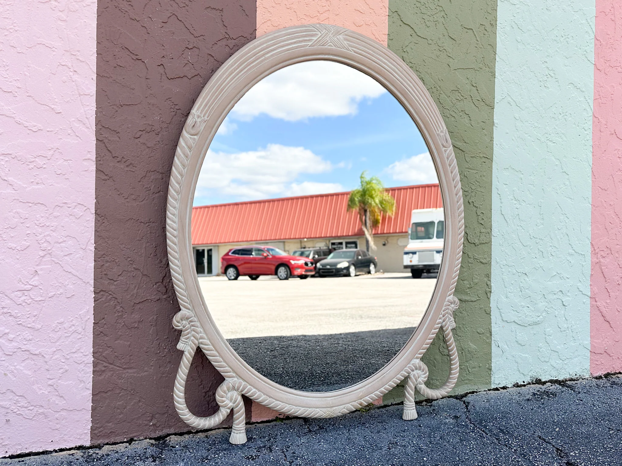 Nautical Chic Rope Knot Mirror - Image 5