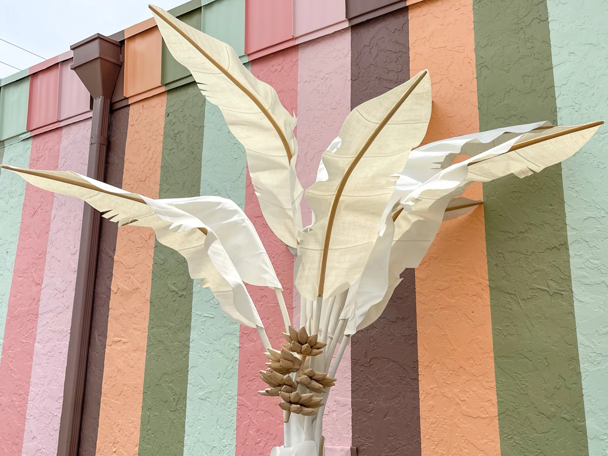 Nine Foot Canvas Banana Tree - Image 8