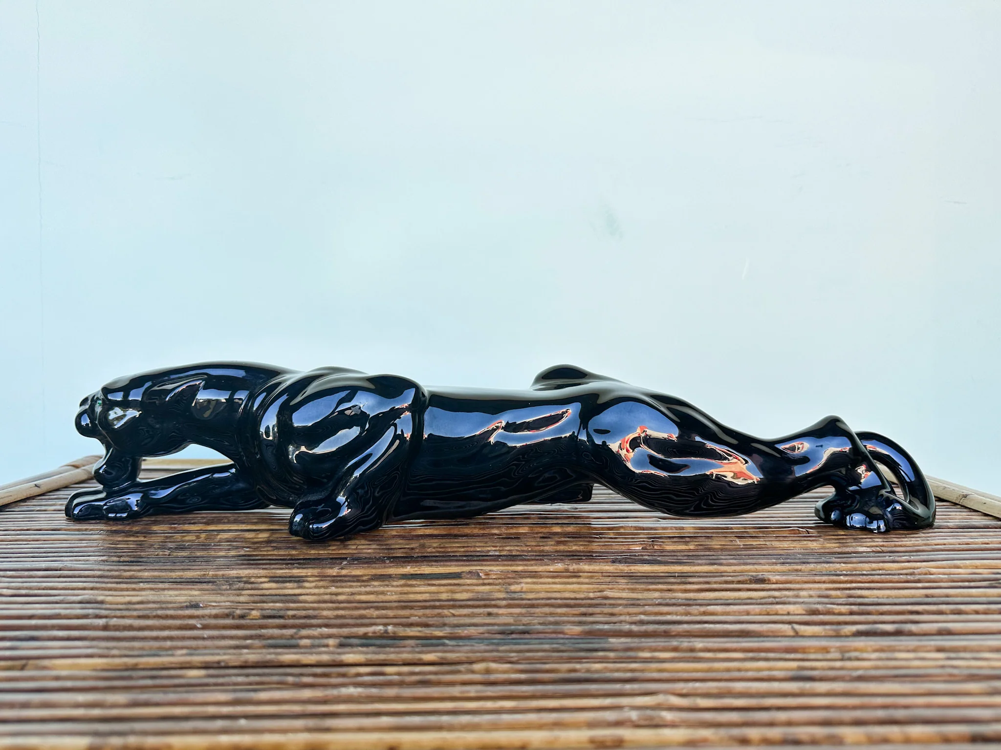 Old Florida Ceramic Jaguar - Image 3