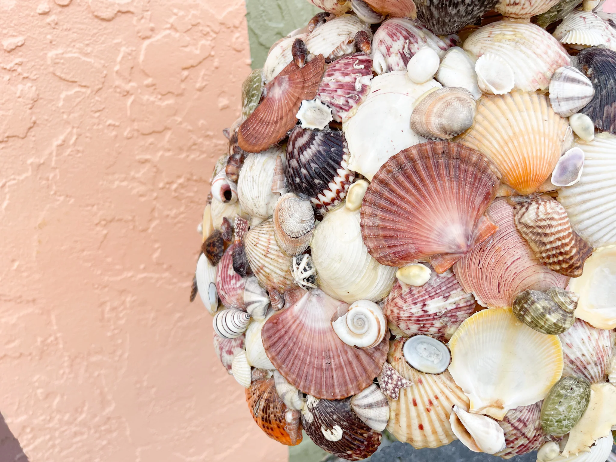 Old Florida Shell Chandelier - Image 4