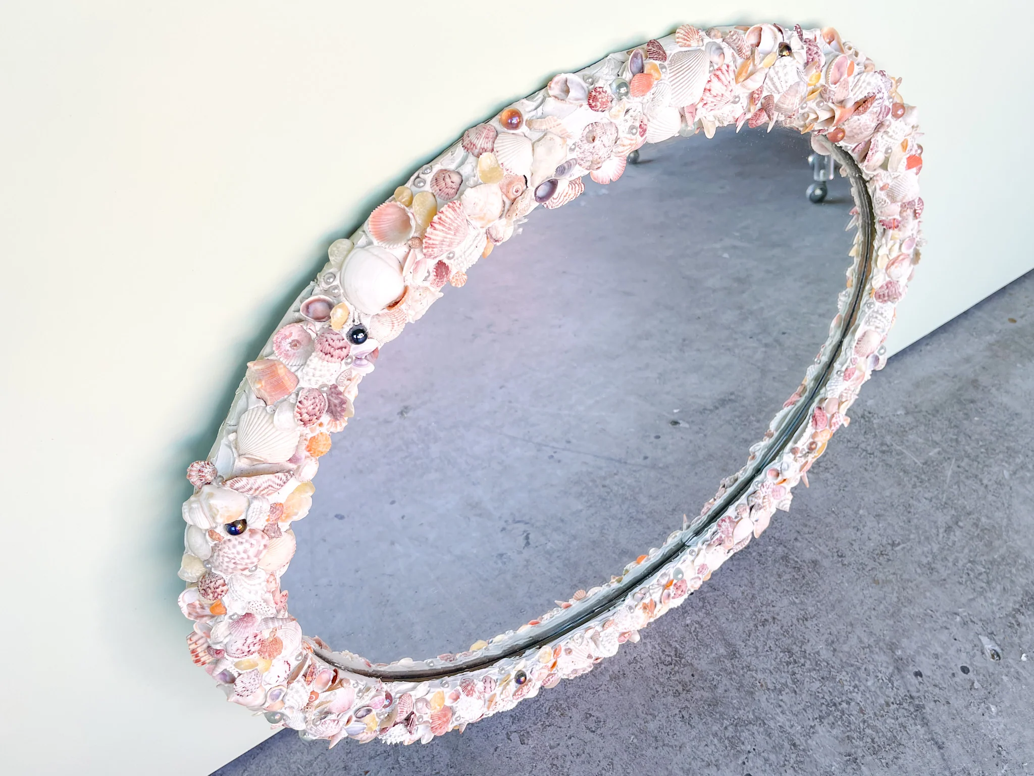 Oval Shell Mirror - Image 2