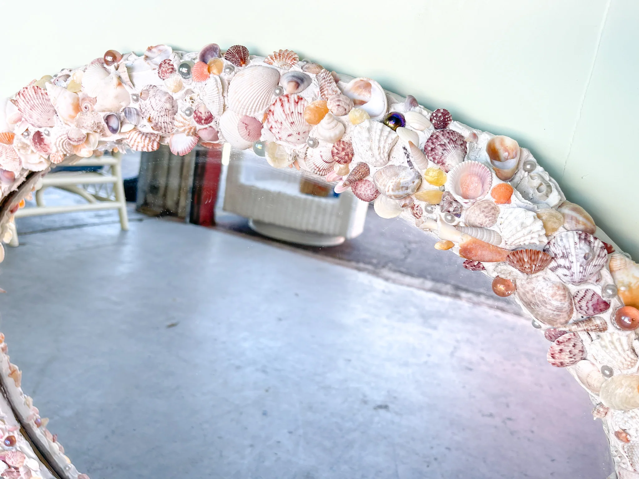 Oval Shell Mirror - Image 3