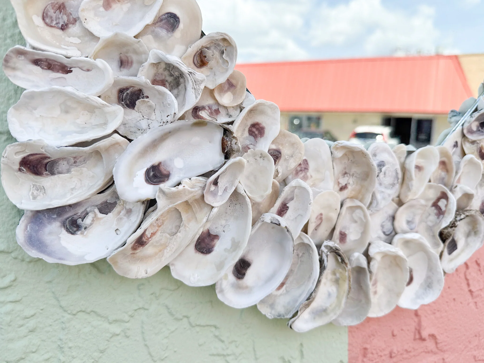 Oyster Shell Mirror - Image 5